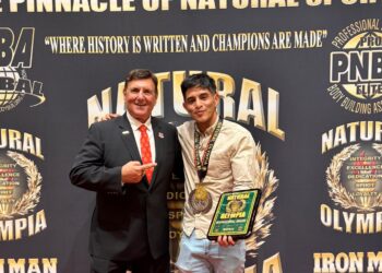 Andrés Troncoso repasó el año competitivo en el culturismo natural internacional y ahora prepara viaje a Italia