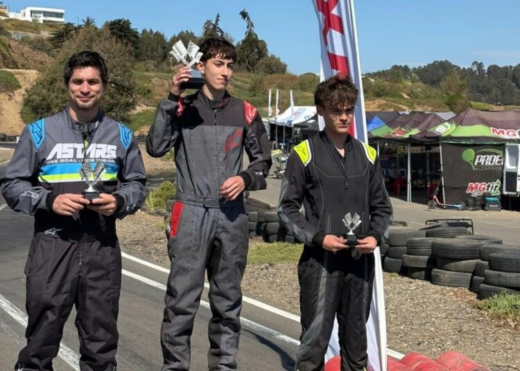 Talca celebra: joven piloto de karting lidera el arranque del Rotax de Verano en Ritoque