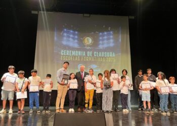 Ceremonia de Clausura de las Escuelas Formativas 2025 reunió a los deportistas de San Clemente