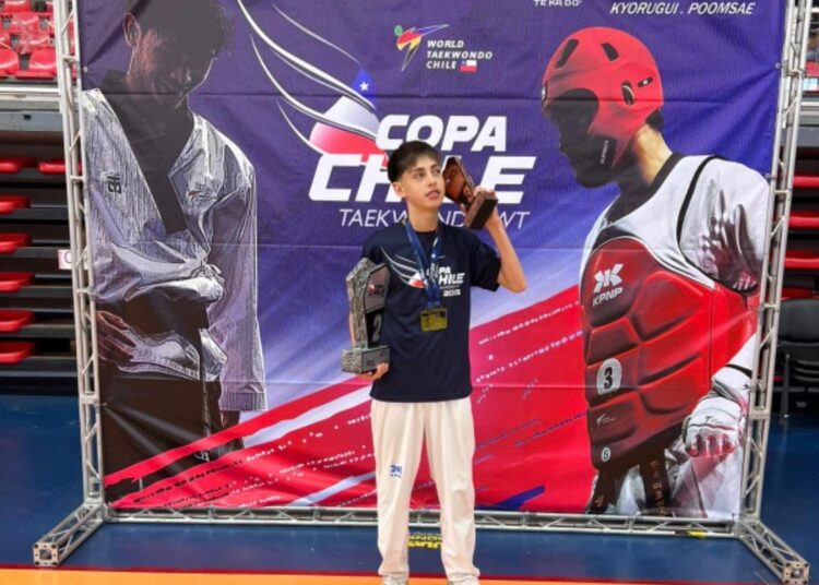 El taekwondo talquino vuelve a escribir historia en Santiago