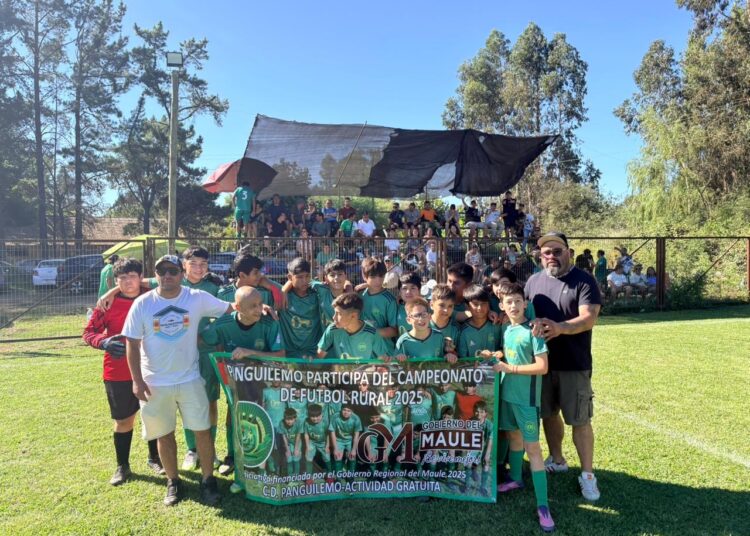 Club Panguilemo fortaleció su participación en el campeonato Rural gracias a apoyo del Gore Maule