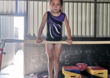 Joven promesa de la gimnasia artística avanza con paso firme rumbo a un desafío internacional