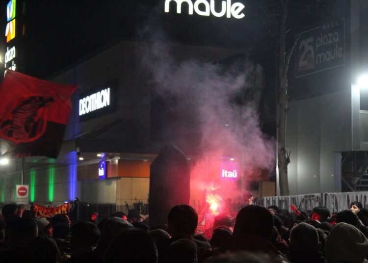 Rangerazo: la hinchada rojinegra enciende la previa del clásico con masiva actividad