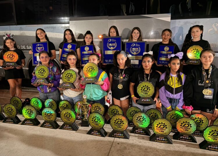 Bais Academia de Baile arrasa en All Dance Viña del Mar y asegura cupo para el Mundial