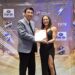 Dania González recibió reconocimiento como mejor árbitra femenina de taekwondo del continente