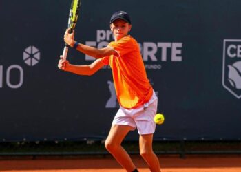 Facundo Henríquez es una de las promesas del tenis nacional que apunta en alto en el circuito internacional