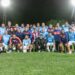 Clásico maradoniano se jugó en la Patagonia con un talquino en cancha