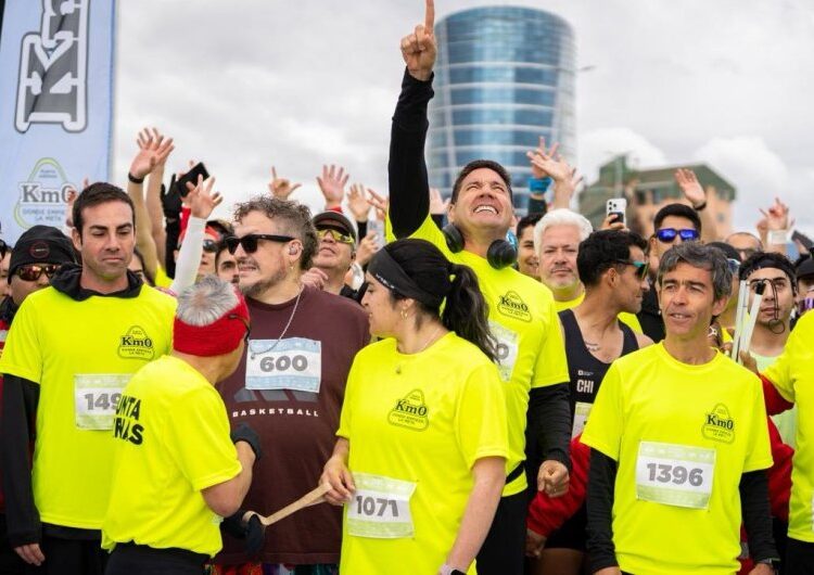 Talca se activa con la corrida “KM 0: Donde empieza tu meta” en el Parque Río Claro