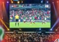 Panorama futbolero: Mundial en pantalla gigante en el Parque Río Claro