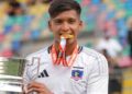 Jerall Astudillo fue convocado a entrenar con el primer equipo de Colo Colo
