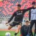 Rangers entrena en Fiscal “Iván Azócar” ensayando la idea para jugar ante Ñublense