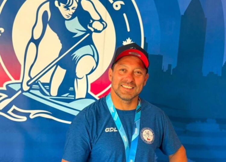 Medalla internacional para Talca: Franco Gutiérrez subió al podio en la Copa del Mundo de para-canotaje