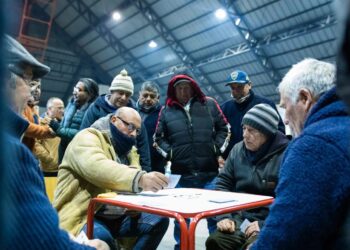 Suspenden campeonato de brisca en San Javier por las intensas lluvias