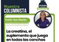 La creatina, el suplemento que juega en todas las canchas