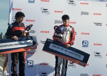 Talquino “Nico” Rodríguez celebró triunfo en la sexta fecha del Nacional IAME Series