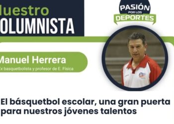 El básquetbol escolar, una gran puerta para nuestros jóvenes talentos