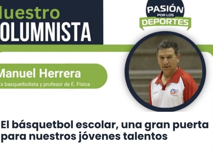 El básquetbol escolar, una gran puerta para nuestros jóvenes talentos