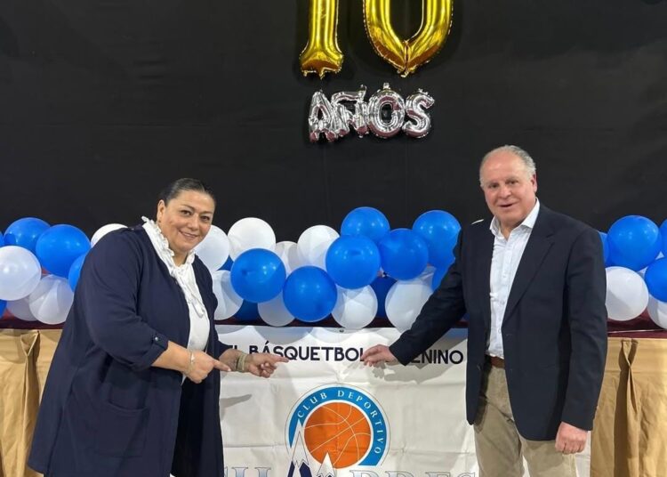 Cumbres del Maule festejó 10 años de historia y formación en el básquetbol