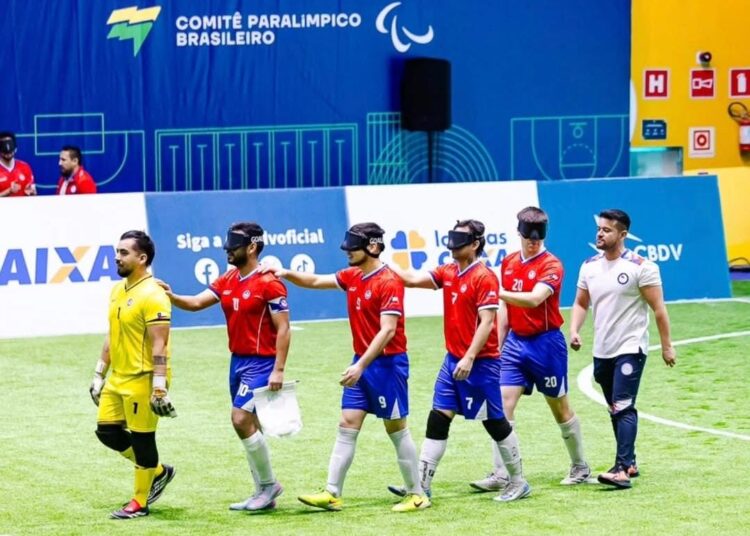 Dos maulinos dijeron presente en la Copa América de fútbol para ciegos