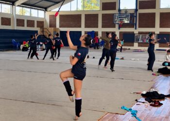 Gore Maule financia proyecto que motiva a las gimnastas del Club Valeska González a seguir representando a la región
