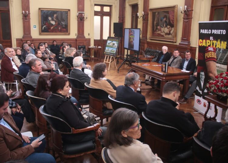 Se presentó el libro “Pablo Prieto, el capitán del pueblo” del periodista Gerardo Herrera