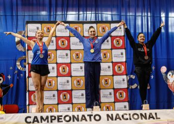 Fernanda Labra volvió a competir y se consagró campeona nacional universitaria de gimnasia rítmica