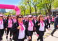 Talca se moviliza por la prevención del cáncer de mama con una caminata y corrida familiar